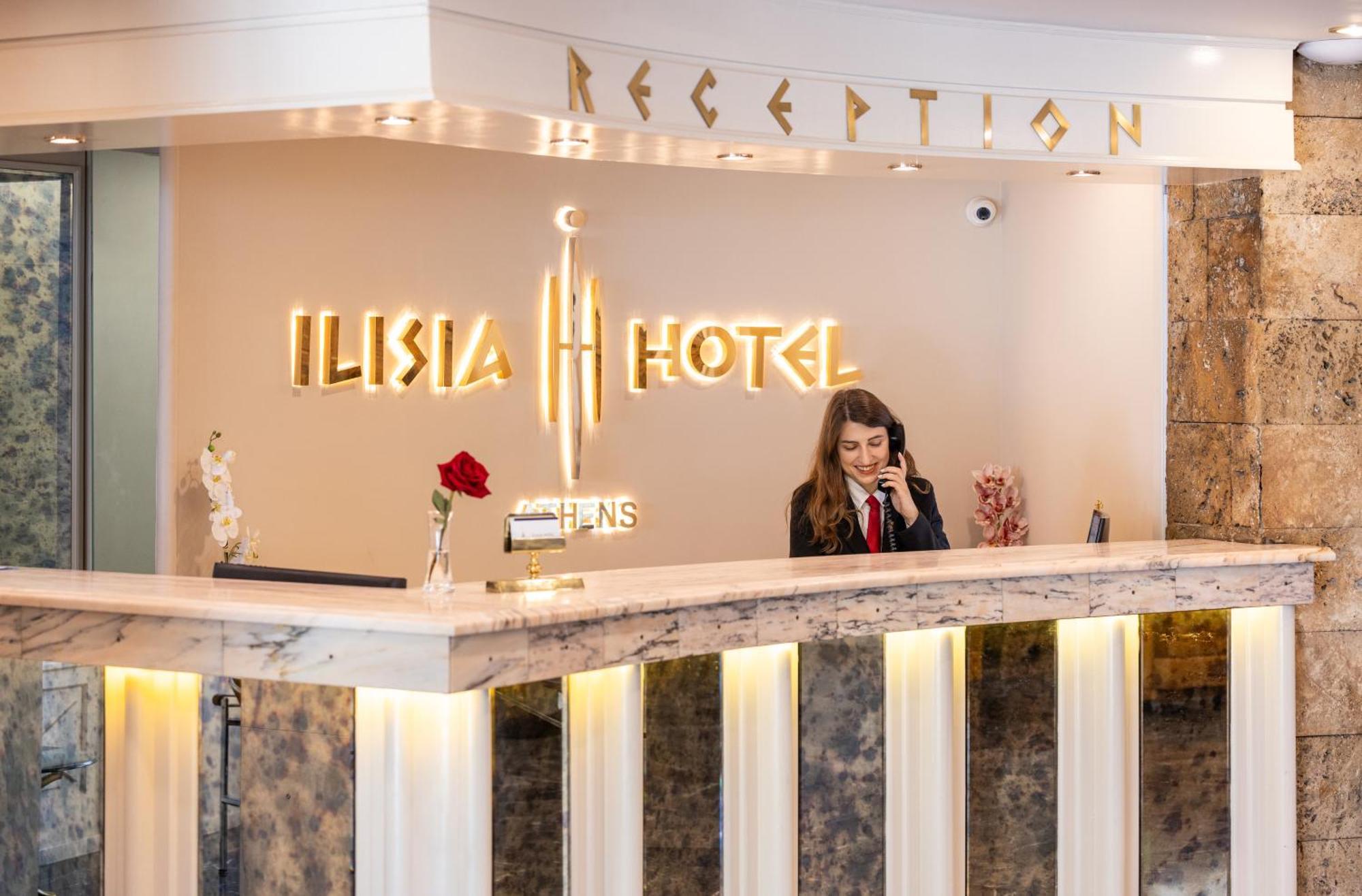 Ilisia Hotel Atenas Exterior foto